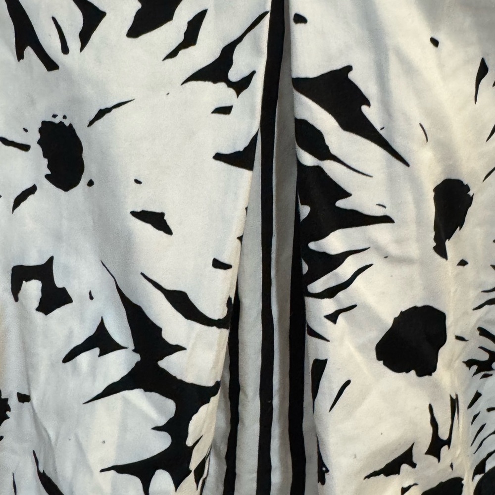 Talbot’s Black and White Floral Sleeveless Fit and Flare Dress size 14. Plus - Picture 6 of 10